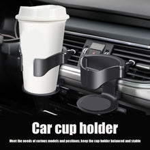 Load image into Gallery viewer, Car Cup Holder Air Vent Outlet Drink Coffee Bottle Holder Adjustable Car Air Conditioner Vent Drink Holder Car Cup Holder Car Outlet Air Vent Mount Adjustable Drink Stand Can Mounts Holders Beverage Ashtray Mount Stand Universal Accessories
