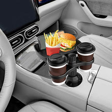 Load image into Gallery viewer, Car Cup Holder Detachable Extender Food Tray with Phone Holder
