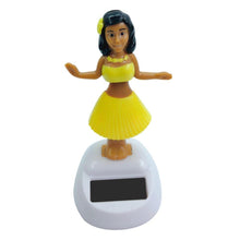 将图片加载到图库查看器，Car Decoration Dancing Doll Car Accessories Solar Power Toy Shaking Head Hawaii Swinging Animated Girl Car Ornament Car-styling Car Accessories Solar Power Toy Shaking Head Dancing Doll Car Accessories
