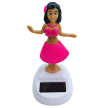 将图片加载到图库查看器，Car Decoration Dancing Doll Car Accessories Solar Power Toy Shaking Head Hawaii Swinging Animated Girl Car Ornament Car-styling Car Accessories Solar Power Toy Shaking Head Dancing Doll Car Accessories
