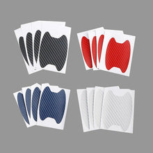 将图片加载到图库查看器，Car Handle Protection Film Car Door Handle Cup Scratch Protector Universal Invisible Car Carbon Fiber Door Handle Sticker Scratches Resistant Side Sticker Scratches Car Door Protector Films Sticker Car Styling
