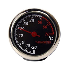 Load image into Gallery viewer, Car Interior Mini Quartz Watch Clock  Mini Clock Car Dashboard Clocks Luminous Car Clock Pocket Stick-On Clock Cars Air Vent Clip Quartz Clocks Vehicle Dashboard Clock Mini Vehicle Clock Car Pocket Clock for Cars  Hygrometer Thermometer Dashboard Ornament
