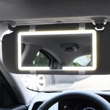 Load image into Gallery viewer, Car Mirror Vanity with LED Lights
