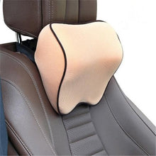 将图片加载到图库查看器，Car Neck Headrest Pillow Car Accessories Cushion Auto Seat Head Support Neck Protector Automobiles Seat Neck Rest Car Neck Pillow Softness Car Headrest Pillow for Driving with Adjustable Strap Pure Memory Foam Breathable Removable Memory Cotton
