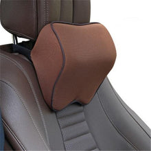 将图片加载到图库查看器，Car Neck Headrest Pillow Car Accessories Cushion Auto Seat Head Support Neck Protector Automobiles Seat Neck Rest Car Neck Pillow Softness Car Headrest Pillow for Driving with Adjustable Strap Pure Memory Foam Breathable Removable Memory Cotton
