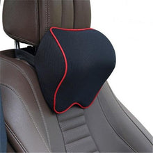将图片加载到图库查看器，Car Neck Headrest Pillow Car Accessories Cushion Auto Seat Head Support Neck Protector Automobiles Seat Neck Rest Car Neck Pillow Softness Car Headrest Pillow for Driving with Adjustable Strap Pure Memory Foam Breathable Removable Memory Cotton
