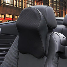 Load image into Gallery viewer, Car Neck Pillow Adjustable Head Restraint 3D Memory Foam  Car Neck Support Pillow Neck Pain Relief Auto Headrest Travel Pillow Neck Support Holder Seat Pillow Adjustable Car Neck Pillow Premium Interior Accessories Headrest Support for Driver
