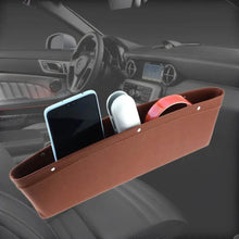 Load image into Gallery viewer, Car Organizer PU Leather Seat Slit Gap Pocket Storage
