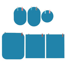 将图片加载到图库查看器，Car Rear Mirror Protective Film Anti Fog Window Clear Rainproof Rear View Mirror Protective Soft Film Auto Accessories Car Rearview Mirror Film Rainproof Waterproof Mirror Film Anti Fog Nano Coating Car Film for Car Mirrors Side Windows
