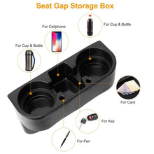 Load image into Gallery viewer, Car Seam Cup Holder Seat Gap Wedge
