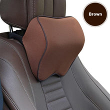 Load image into Gallery viewer, Car Seat Headrest Pillow Auto Memory Foam Car Neck Pillow Seat Head Support Lumbar Support For Office Chair Cushion Car Neck Headrest Pillow Car Accessories Cushion Auto Seat Head Support Neck Protector Automobiles Seat Neck Rest Car Neck For Car Auto
