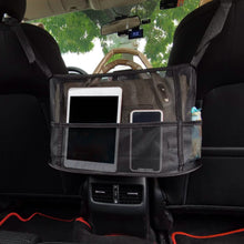 将图片加载到图库查看器，Car Storage Netting Pouch Seat Side Storage Mesh Organizer Bag
