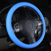 Load image into Gallery viewer, Car Styling Universal Car Silicone Steering Wheel Glove Cover Texture Soft Multi Color Soft Silicon Car Steering Wheel Cover Ethnic Style Car Accessories Steering Wheel Covers Anti Skid Better Grips Steering Wheel Cover Women Steering Wheel Accessories

