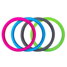 Load image into Gallery viewer, Car Styling Universal Car Silicone Steering Wheel Glove Cover Texture Soft Multi Color Soft Silicon Car Steering Wheel Cover Ethnic Style Car Accessories Steering Wheel Covers Anti Skid Better Grips Steering Wheel Cover Women Steering Wheel Accessories
