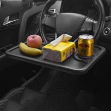 将图片加载到图库查看器，Car Table Steering Wheel Eat Work Cart Drink Food Coffee Goods Auto Steering Wheel Desk Holder Tray Car Laptop Computer Desk Mount Stand Seat Table Back Seat Headrest Tray for Eating Food Drink Writing Laptop Steering Wheel Tray
