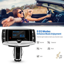 Load image into Gallery viewer, Car Wireless FM Transmitter USB Charger Hands-free Call MP3 Player
