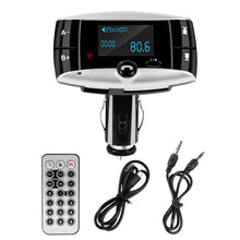 Load image into Gallery viewer, Car Wireless FM Transmitter USB Charger Hands-free Call MP3 Player

