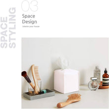 将图片加载到图库查看器，Carrotez Modern PU Leather Square Tissue Box Holder
