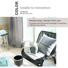将图片加载到图库查看器，Carrotez Modern PU Leather Square Tissue Box Holder
