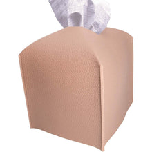 将图片加载到图库查看器，Carrotez Modern PU Leather Square Tissue Box Holder
