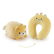 Load image into Gallery viewer, Cartoon Deformable U-shape Neck Pillows Hamster U-Shaped Neck Pillow Throw Pillow Neck Supporter Foam particle Headrest Office Nap Desktop Pad Headrest &amp; Neck Pillow For Kids Boys &amp; Girls Teens Travel Accessories For Airplane Car
