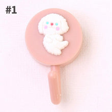 将图片加载到图库查看器，Cartoon Fruit Sticky Hook Multifunctional Punch-free Hook Kitchen Bathroom Wall Hanging Cute Paste Hook Traceless Adhesive Clasp Cute Adhesive Hooks Plastic Hooks for Hanging Cartoon Adhesive Wall Mount Hook for Home Bathroom
