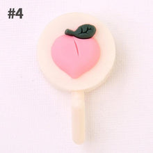 将图片加载到图库查看器，Cartoon Fruit Sticky Hook Multifunctional Punch-free Hook Kitchen Bathroom Wall Hanging Cute Paste Hook Traceless Adhesive Clasp Cute Adhesive Hooks Plastic Hooks for Hanging Cartoon Adhesive Wall Mount Hook for Home Bathroom

