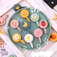 将图片加载到图库查看器，Cartoon Fruit Sticky Hook Multifunctional Punch-free Hook Kitchen Bathroom Wall Hanging Cute Paste Hook Traceless Adhesive Clasp Cute Adhesive Hooks Plastic Hooks for Hanging Cartoon Adhesive Wall Mount Hook for Home Bathroom
