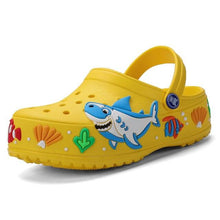 Load image into Gallery viewer, Cartoon Ocean Fashion Children Garden Shoes Boys Summer Slippers High Quality Kids Garden Children Clogs Boys Shoes Slides Sandals Clogs Children Beach Outdoor Walking Slipper

