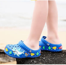 Load image into Gallery viewer, Cartoon Ocean Fashion Children Garden Shoes Boys Summer Slippers High Quality Kids Garden Children Clogs Boys Shoes Slides Sandals Clogs Children Beach Outdoor Walking Slipper
