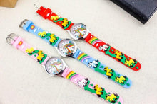 将图片加载到图库查看器，Cartoon Unicorn Childrens Watch 3D Rainbow Pony Girl Wristwatch Quartz Kids Watches Student Silicone Children Toddler Wrist Watch Birthday Gift For Girls Cute Child Watches
