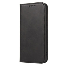 将图片加载到图库查看器，Case for iPhone 12 Pro Max mini Case on for iPhone 11 7 8 Plus X XR XS Luxury Leather Flip Cover PU Leather iPhone Wallet Case Black Kickstand Card Holder Flip Phone Cover

