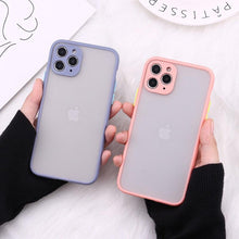 将图片加载到图库查看器，Case for iPhone Camera Protection Bumper Phone Cases For iPhone 14 14ProMax 14Plus 13Promax 13 12 11 Translucent Shockproof Back Cover Silicone Shock Proof Cover Lens Ring Protection
