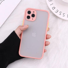 将图片加载到图库查看器，Case for iPhone Camera Protection Bumper Phone Cases For iPhone 14 14ProMax 14Plus 13Promax 13 12 11 Translucent Shockproof Back Cover Silicone Shock Proof Cover Lens Ring Protection
