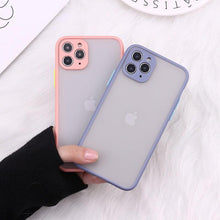 将图片加载到图库查看器，Case for iPhone Camera Protection Bumper Phone Cases For iPhone 14 14ProMax 14Plus 13Promax 13 12 11 Translucent Shockproof Back Cover Silicone Shock Proof Cover Lens Ring Protection
