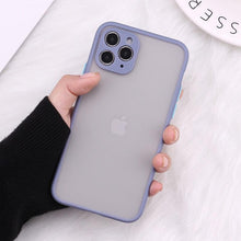将图片加载到图库查看器，Case for iPhone Camera Protection Bumper Phone Cases For iPhone 14 14ProMax 14Plus 13Promax 13 12 11 Translucent Shockproof Back Cover Silicone Shock Proof Cover Lens Ring Protection
