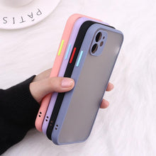 将图片加载到图库查看器，Case for iPhone Camera Protection Bumper Phone Cases For iPhone 14 14ProMax 14Plus 13Promax 13 12 11 Translucent Shockproof Back Cover Silicone Shock Proof Cover Lens Ring Protection
