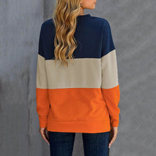 Load image into Gallery viewer, Casual Crewneck Tie Dye Sweatshirt Striped Printed Loose Soft Long Sleeve Pullover Tops Shirts
