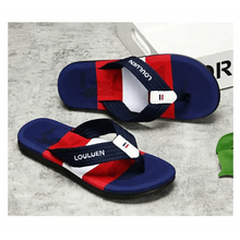Load image into Gallery viewer, Casual  Men Blue Summer Flip Flops High Quality Men Flip Flops Breathable Beach Slippers Outdoor Cool Simple Design Comfortable Walking Sandals
