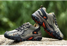 将图片加载到图库查看器，Casual Men's Summer Mesh Sports Non-Slip Breathable Women's Camouflage Green Walking Jogging Waterproof Cloth Shoes Camping Outdoor Breathable Couple Shoes Athletic Walking Lightweight Anti-Slip Shoes
