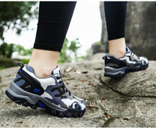 将图片加载到图库查看器，Casual Men's Summer Mesh Sports Non-Slip Breathable Women's Camouflage Green Walking Jogging Waterproof Cloth Shoes Camping Outdoor Breathable Couple Shoes Athletic Walking Lightweight Anti-Slip Shoes
