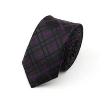 Load image into Gallery viewer, Casual Skinny Men Ties Fashion Polyester Comfortable Striped Necktie Business Design Formal Slim Office Necktie For Men
