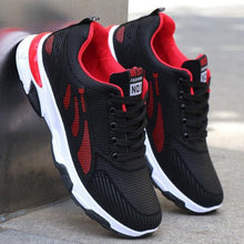将图片加载到图库查看器，Casual Sneakers Cushioning Outdoor Running Shoes For Men Non-slip Sport Shoes Professional Athletic Training Men Air Trail Mesh Sneakers Walking Cross Training Tennis Sports Sneakers
