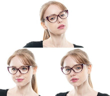 Load image into Gallery viewer, Cat Eye Reading Glasses  For Women Lightweight Presbyopic Reading Glasses Fashion Cute Reader For Women Computer Readers Anti Glare UV Ray Eyeglasses   +0.5 0.75 1.0 1.25 1.5 1.75 2.0 2.5 3.0 3.5 4.0
