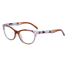 Load image into Gallery viewer, Cat Eye Reading Glasses Women Men Light Weight Presbyopic Reading Glasses Designer Cat Eye Frame Ladies Computer Readers Anti Glare UV Ray Eyeglasses Diopter Presbyopia Eyewear +1.00~+4.0
