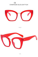 Load image into Gallery viewer, Cat Eyes Anti Blue Light Blocking Glasses Optical Glasses Women Men Computer Glasses Prescription Spectacle Frames Unisex Reduce Eye Strain For Men And Women
