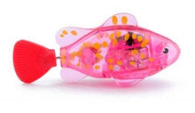 Load image into Gallery viewer, Cat Interactive Electric Fish Toy Water Cat Toy for Indoor Play Swimming Robot Fish Toy for Cat and Dog with LED Light  Pet Toys New Bath Toys Interactive Plastic Fish Toys Electronic Cat Toy Gift to Stimulate Your Pet's Hunter Instincts
