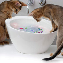 Load image into Gallery viewer, Cat Interactive Electric Fish Toy Water Cat Toy for Indoor Play Swimming Robot Fish Toy for Cat and Dog with LED Light  Pet Toys New Bath Toys Interactive Plastic Fish Toys Electronic Cat Toy Gift to Stimulate Your Pet's Hunter Instincts
