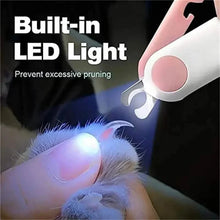 将图片加载到图库查看器，Cat Nail Clipper with LED Light
