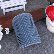 Load image into Gallery viewer, Cat Scratcher Corner Pet Brush Comb Play Cat Toy Plastic Scratch Bristles Arch Massager  Self Groomer with Catnip Pouch Cat Wall Corner Massage Groomer Cat Self Grooming Brush
